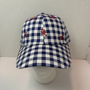 Universal Thread Blue Gingham Lobster Dad Hat Adjustable Target NWT